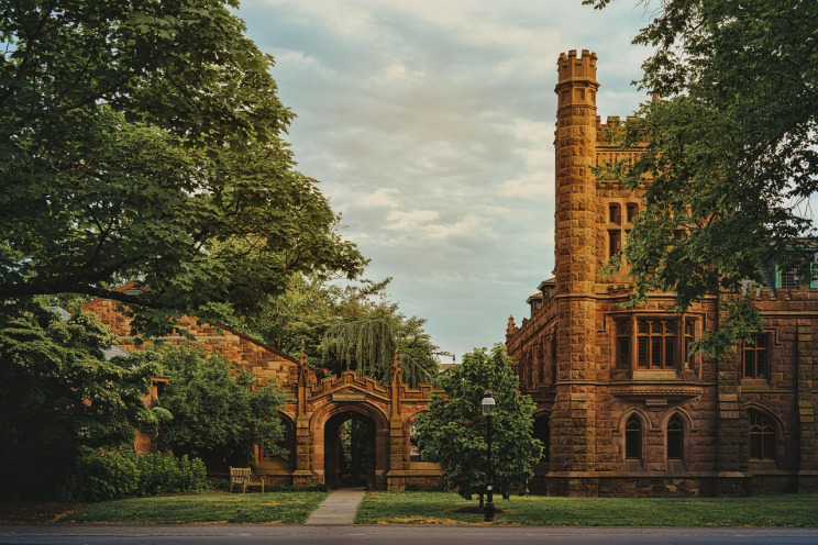 university campus building